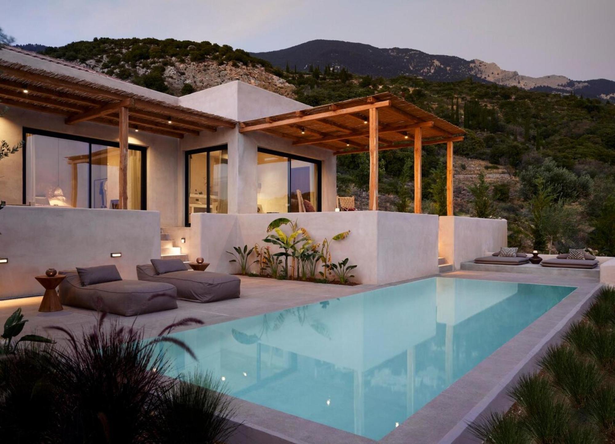 Villa Gaia - Secret Roc Villas Livathos  Екстер'єр фото